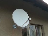 Montáž satelitu Nová Digi TV